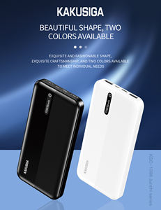 KAKUSIGA 10000mAh 하이 퀄리티 미니 휴대용 파워 뱅크 22.5W + PD20W 완전 호환 고속 충전 디지털 디스플레이 전원 은행 - Product Image 4