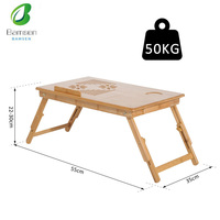 Table pliante pour ordinateur portable, plateau réglable en hauteur, table de lit avec tiroir