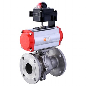 Bille rotative pneumatique à double action en acier inoxydable de haute qualité pour le contrôle de l'air - Product Image 2