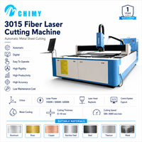 Machine de découpe laser à fibre 3015 économique, découpeuse CNC de métaux à faible coût d'entretien, Raycus 1500W à 6000W