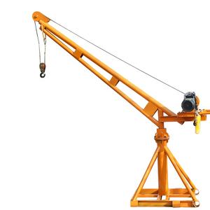 מחיר המפעל מיני בנייה הרמת מנוף 1000kg-60m-380v 220v מיני מנוף - Product Image 3