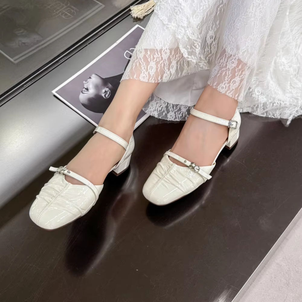 Ankle Strap Beaded Sandals Dazzling Women's Shoes