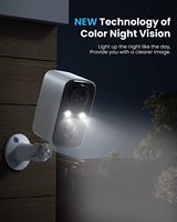 Outdoor Security Camera 5200mAh Built-in Battery Low Power Consumption Wireless Solar Power 1-Year Camara De Seguridad