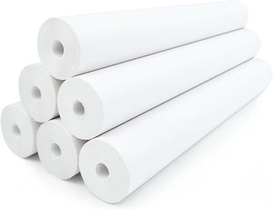Rouleau de papier thermique A4 8,5''x6,5m, papier thermique pour imprimante thermique A4, format A4 pour documents à séchage rapide, notes d'étude - Product Image 2