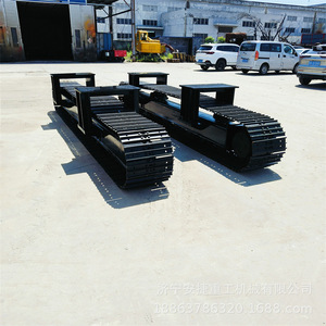 Sasis karet jalur bergerak mudah, Crawler <span class=keywords><strong>Undercarriage</strong></span> digunakan di pertanian hutan dan Industri - Product Image 3