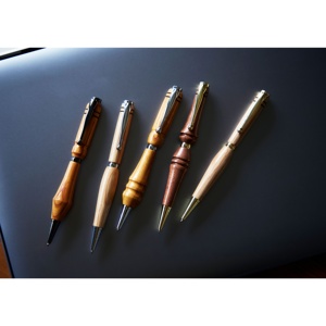 Fournitures de correction d'écriture de qualité supérieure, stylos à bille en bois personnalisés avec logo premium - Product Image 1