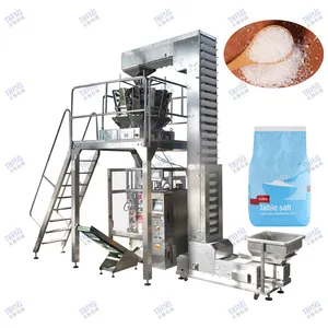 1kg 2kg 5kg automatic rice nuts coffee beans bag sealing filling bagging and weighting packing machine