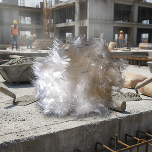Concrete Reinforcement Fiber, Polypropylene Fiber, PP Fiber Concrete Admixture Building <b>Material</b> - Product Image 3