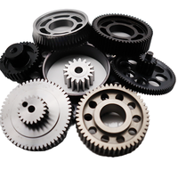 Komponen Gearbox Transmisi Baja Tahan Karat Kustom, Set Roda Gigi Pinion Spur yang Dimesin CNC, Tipe Wire EDM