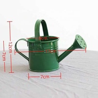 Botol air Mini berwarna permen dengan perabot rumah dengan pot air tanaman sukulen pot bunga, properti fotografi