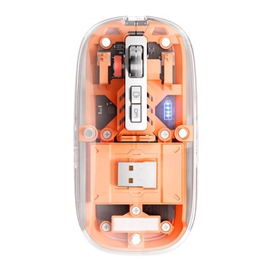 <span class=keywords><strong>Mouse</strong></span> nirkabel transparan ramping tidak berisik, <span class=keywords><strong>Mouse</strong></span> <span class=keywords><strong>2</strong></span>.4G dan BT tiga Mode dapat diisi ulang, magnetik untuk Notebook PC, Laptop, komputer MacBook - Product Image 4