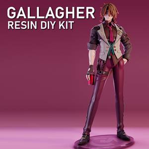 ชุดประกอบโมเดลอะคริลิกเรซิ่น DIY ตัวละคร OEM ODM Gallagher สไตล์ Honkai Starrail ยี่ห้อ Grayworldcorp แบบยังไม่ได้ลงสี - Product Image 1