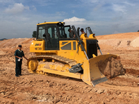 Bulldozer Traktor Mini-Bulldozer Radlader Hoflader Dozer Bulldozer-Traktor