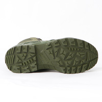 Bottes tactiques d'extérieur imperméables et antidérapantes Shero à tige haute pour la randonnée, le trekking et les sports, durables, unisexes, vert olive, microfibre, chaudes