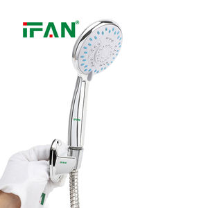 Pommeau de douche portable IFAN en plastique ABS, économiseur d'eau, pour salle de bain et hôtel - Product Image 3