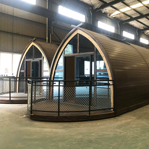 منزل صغير متنقل فاخر مسبق الصنع ، منزل قارب ، منزل خشبي صغير ، فيلا ، شقة ، هيكل فولاذية ، متين - Product Image 2