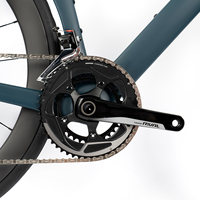 Vélo de route en carbone haute performance TWITTER R18-RS avec passage des câbles entièrement interne, 24 vitesses, roues 700C, freins à disque hydrauliques, course