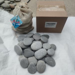 Fornitore di fabbrica naturale piatto fiume pietra pittura roccia colorata ghiaia pietra fiume rocce per la pittura - Product Image 5