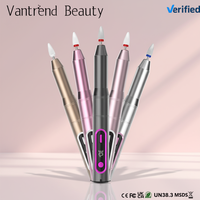 Machine à ongles professionnelle Vantrend Beauty VC-20 30000RPM, portable et silencieuse, rechargeable par USB, outils pour le nail art