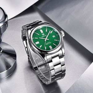 นาฬิกา BENYAR 2025 รุ่นใหม่ นาฬิกาข้อมือผู้ชาย ระบบอัตโนมัติ เครื่อง Seagull ST6 ตัวเรือนสแตนเลส สไตล์ธุรกิจและกีฬา กันน้ำลึก 100 เมตร - Product Image 3