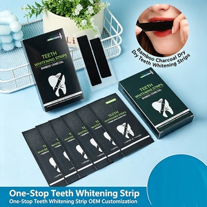 Bandes blanchissantes <span class=keywords><strong>3D</strong></span> aromatisées à la menthe, auto-adhésives, pour soins dentaires à domicile sous marque privée - Product Image 2