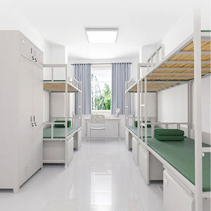 Litera para adultos de 2 capas de acero comercial para uso de adultos Marco de <span class=keywords><strong>cama</strong></span> de metal para <span class=keywords><strong>cama</strong></span> de adultos - Product Image 6