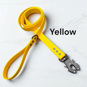 Ensemble de laisse pour chien en corde tressée de haute qualité, tactique, robuste, avec mousqueton à clip grenouille, logo personnalisé - Product Image 4