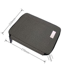 Étui pour ordinateur portable en cuir PU imperméable d'affaires d'usine sacs d'affaires d'affaires avec logo portefeuille banque d'alimentation - Product Image 4