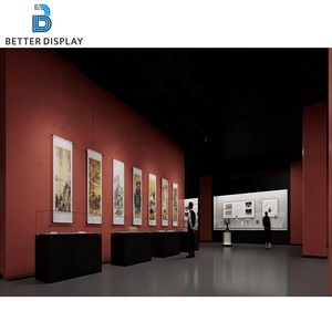 Bảo tàng hiện đại Hiển thị trường Hợp bảo tồn cao cấp lớp Artifact Showcase với LED chiếu sáng Tempered Kính triển lãm tủ - Product Image 3