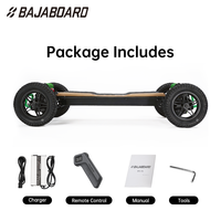 BAJABOARD ATRAX PRO 2WD, trottinette électrique tout-terrain haute vitesse 70 km/h, pneus tout-terrain de 10 pouces, étanche, pour adultes, sport, course, tout terrain
