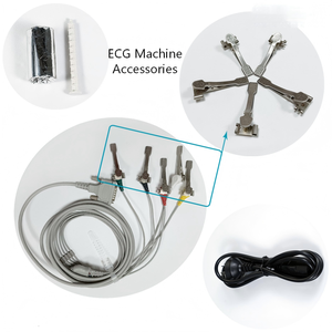 Electrocardiógrafo Veterinario de 3 a 6 Canales, Electrocardiógrafo Portátil para Clínica Veterinaria, Monitor Cardíaco Portátil - Product Image 4