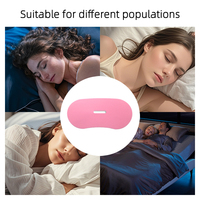 Fonitaniya Bandes de sommeil en nylon rose Patch Nez Respiration Bouche Bande avec trou respiratoire Patchs de soins multi-régions