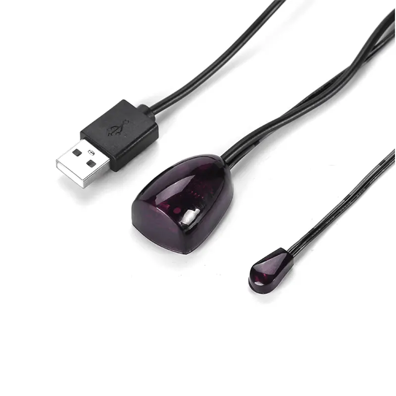 מעשי USB מתאם אינפרא אדום IR מרחוק Extender משחזר מקלט משדר חל על כל מכשירי שלט רחוק