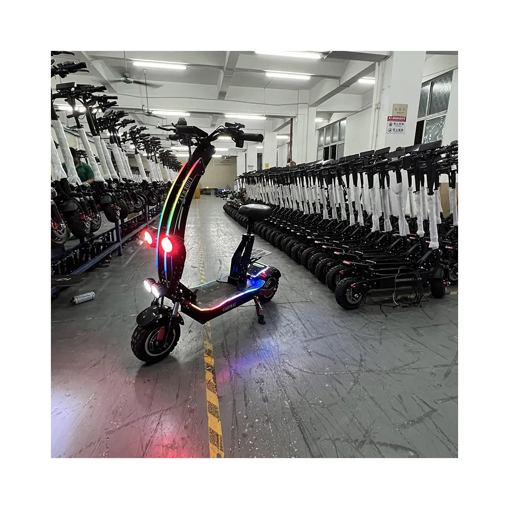 Doble motor 4000W * 2 más con batería extraíble E Scooter