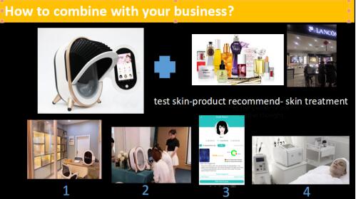 Dermoscopy Digital Diagnostic Portable Skin Analyzer Luxury Protect Privacy