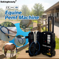 Appareil de thérapie magnétique pulsée à double canal, appareil PEMF portable, utilisation vétérinaire pour les chevaux, les chiens, le bétail