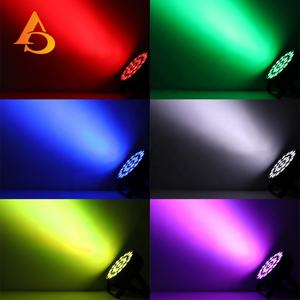 Luz LED Par de Aluminio 24x18w con Control DMX512 RGBWA UV 6en1 para Fiestas y Teatro - Product Image 6