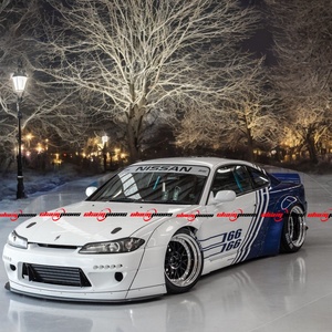 Kit de carrosserie Rocket Bunny en fibre de verre de haute qualité pour <span class=keywords><strong>Nissan</strong></span> Silvia <span class=keywords><strong>S15</strong></span> Series New Condition avec la plupart des pare-chocs avant et arrière - Product Image 4