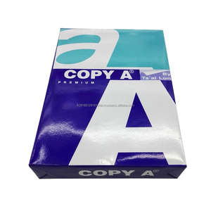 Superventas Original tamaño A4 70GSM 75GSM papel de copia blanco 80G RIM Original papel multiusos para imprimir y copiar a la venta - Product Image 1