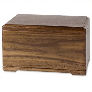 Urna Funeraria de Madera Estilo Americano para Adultos, con Logotipo Personalizado OEM, Patrón Natural, Ataúd Ecológico y Duradero, Caja para Cenizas B.S. - Product Image 2