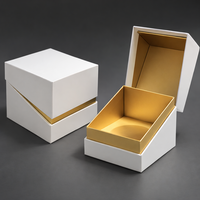 Boîte cadeau cosmétique miniature de luxe, matériaux recyclés, fermeture magnétique, impression quadricolore |   Sérum de soin de la peau haut de gamme