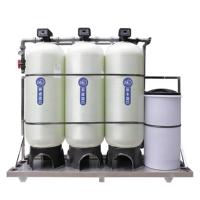 Système adoucisseur d'eau domestique et industriel avec vanne à sel, pour pastilles de sel, filtre adoucisseur d'eau pour toute la maison