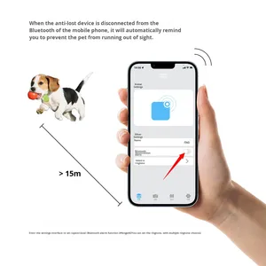 Vật nuôi thông minh 4G <span class=keywords><strong>GPS</strong></span> con chó chống mất định vị với bluetooth cho Android Mini thiết bị với> 20 Giờ Tuổi thọ pin và nút pin - Product Image 2