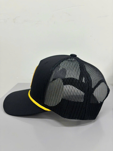 Gorras de Camionero Estilo Americano al por Mayor con MOQ Bajo, Gorras de Béisbol Personalizadas con Cuerda Naranja, Logotipo Bordado y Tela de Malla - Product Image 4