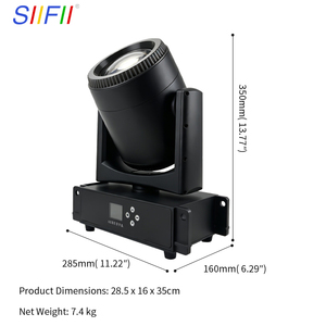 Sistema di Connessione Senza Interruzioni per Luci LED 120W Beam Matrix, Crea <span class=keywords><strong>Effetto</strong></span> Parete Luminosa Continua per Eventi all'Aperto - Product Image 3