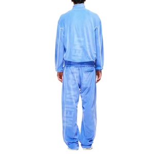 Conjunto de Pantalones y Chaqueta de Terciopelo Reflectante de Alta Calidad para Invierno, Trajes de Terciopelo para Hombre, Conjunto de Dos Piezas, Fabricante de Ropa Personalizada - Product Image 3