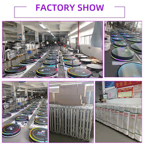 Gian Hàng Chụp Ảnh Gương Ma Thuật 360 Đèn Tròn RGB Gian Hàng Chụp Ảnh Thủ Công Tự Động 360 Cho Sự Kiện Gian Hàng Chuyển Động Chậm 360 - Product Image 4