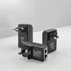 2 Rj45-Anschlüsse Nicht standard mäßiger Poe-Injektor LAN 24V 1A 50/60Hz Adapter Power Splitter Ethernet 10/100M US/UK/EU-Stecker - Product Image 1