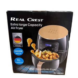 Freidora de Aire Eléctrica de Gran Capacidad de 6L, 2400W, con Tecnología de Aire Rápido para Uso Doméstico y en Restaurantes, Venta al Por Mayor de Fábrica - Product Image 4