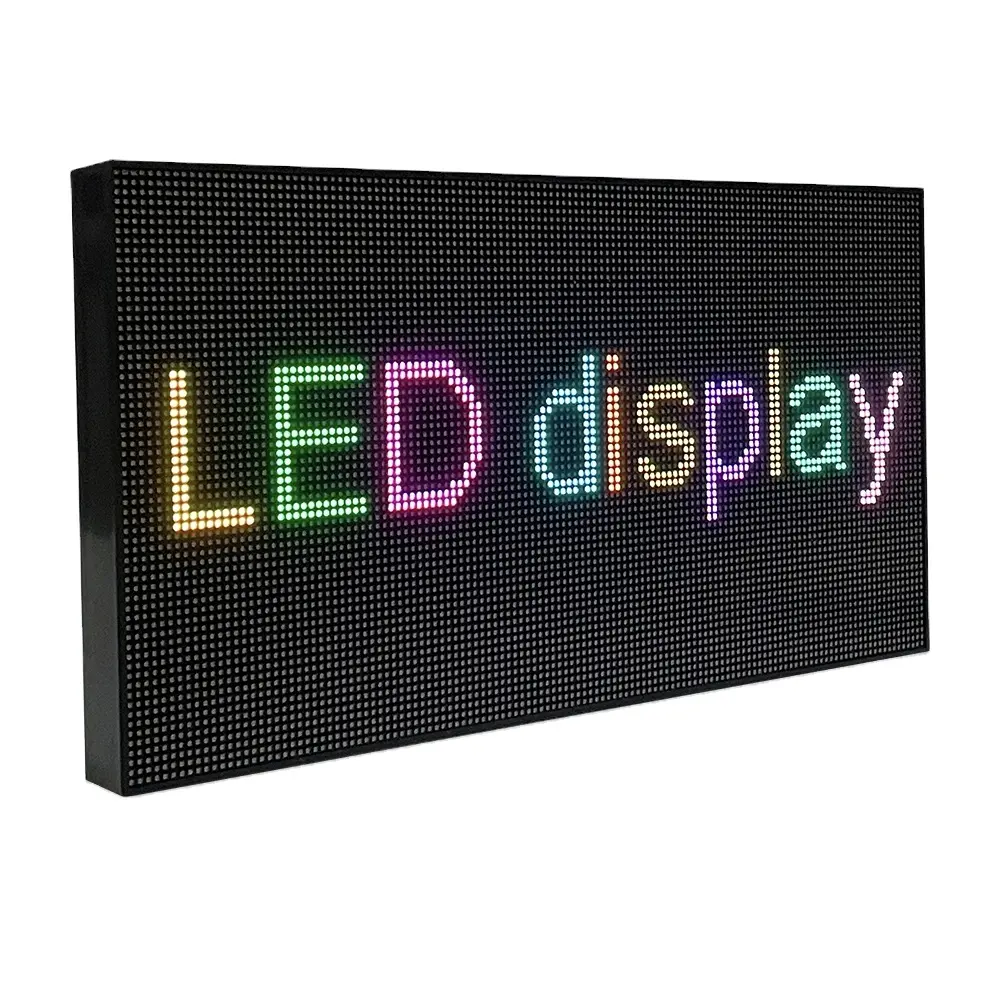 Panel led LED pengontrol HD 4K, papan pesan geser LED tahan air layar tampilan harga rendah